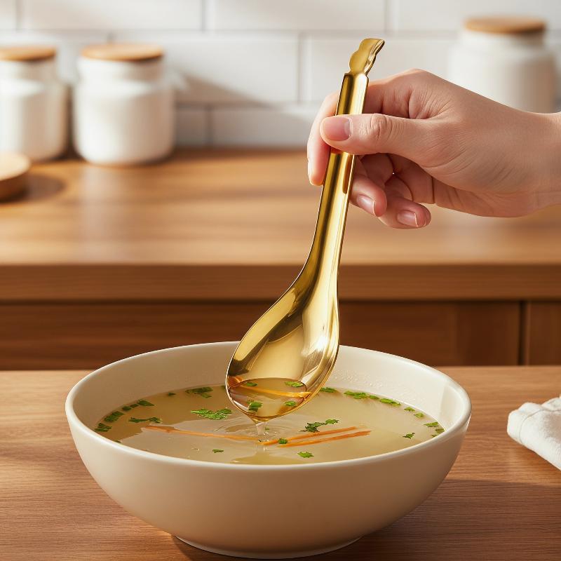 Kitchen Gadgets For Chefs - NOVO Colher de Cozinha em Aço