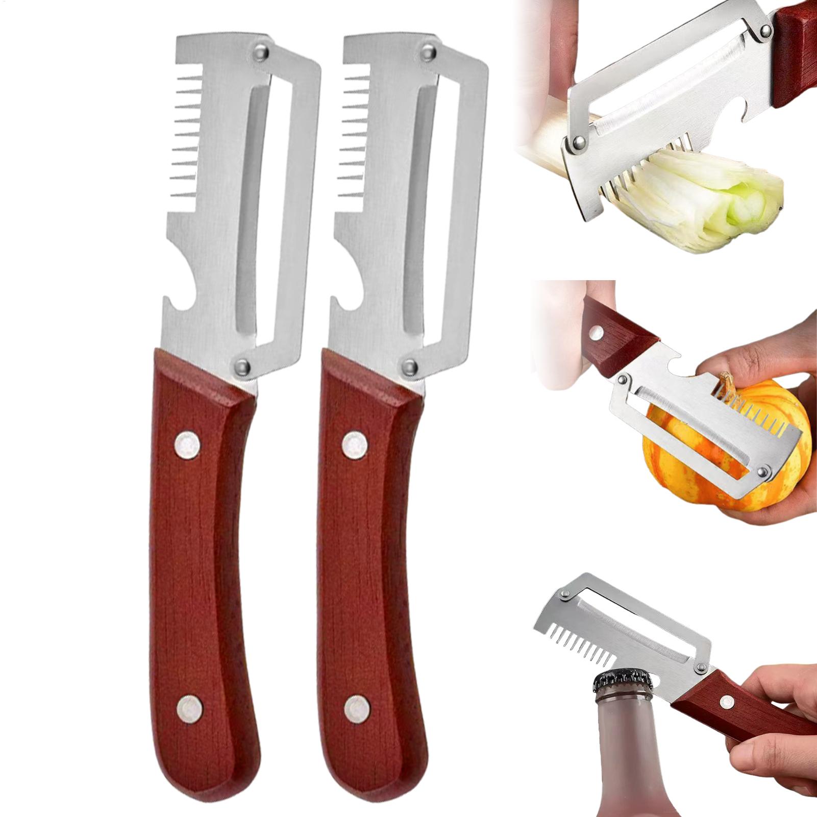 Kitchen Gadgets For Chefs - Descascador de Legumes 3 em 1