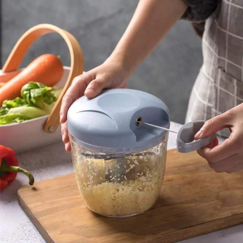 Spiralizer Vegetable Noodle - 500/900ml mão chopper manual corda processador