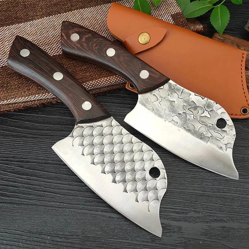 Kitchen Gadgets For Chefs - Faca de Cozinha Profissional Forjada InLeung