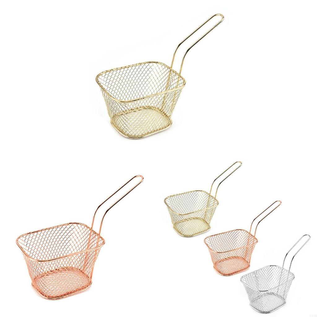 Kitchen Gadgets For Chefs - Cesta fritura malha quadrada f19b, cesta