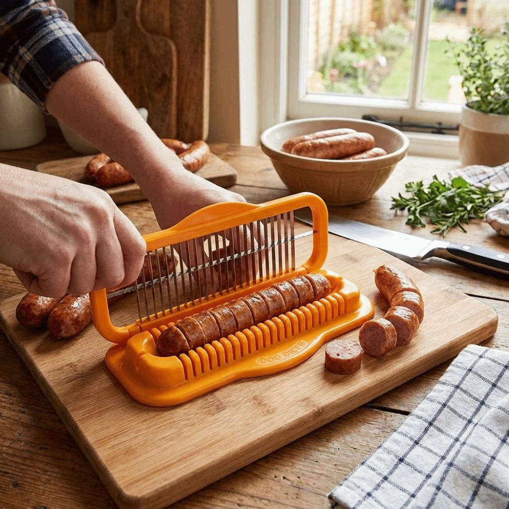 Kitchen Gadgets Save Time - Cortador de Presunto Multifuncional em Aço
