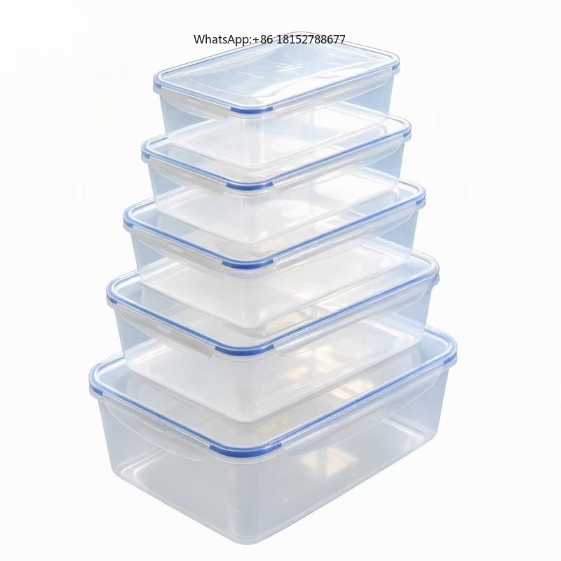 Food Storage Containers - Molde para Caixa Retangular de Plástico
