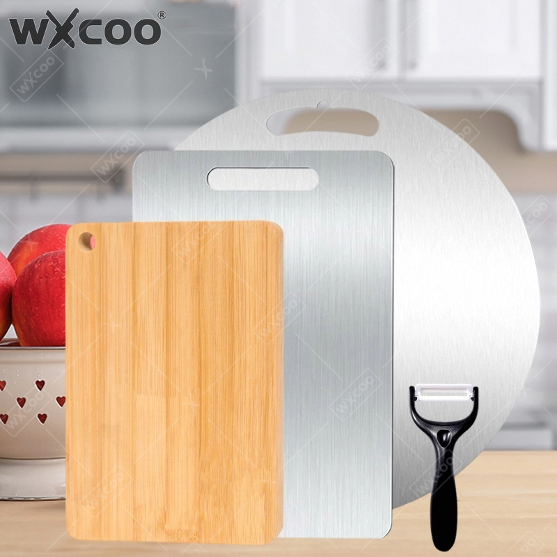 Bamboo Cutting Board - Tábua de Corte Dupla Face WXCOO