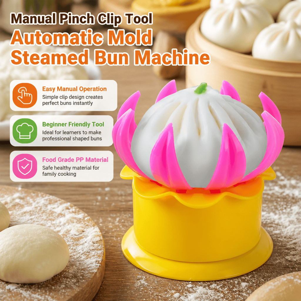 Kitchen Gadgets Save Time - Molde Manual para Pão Cozido no