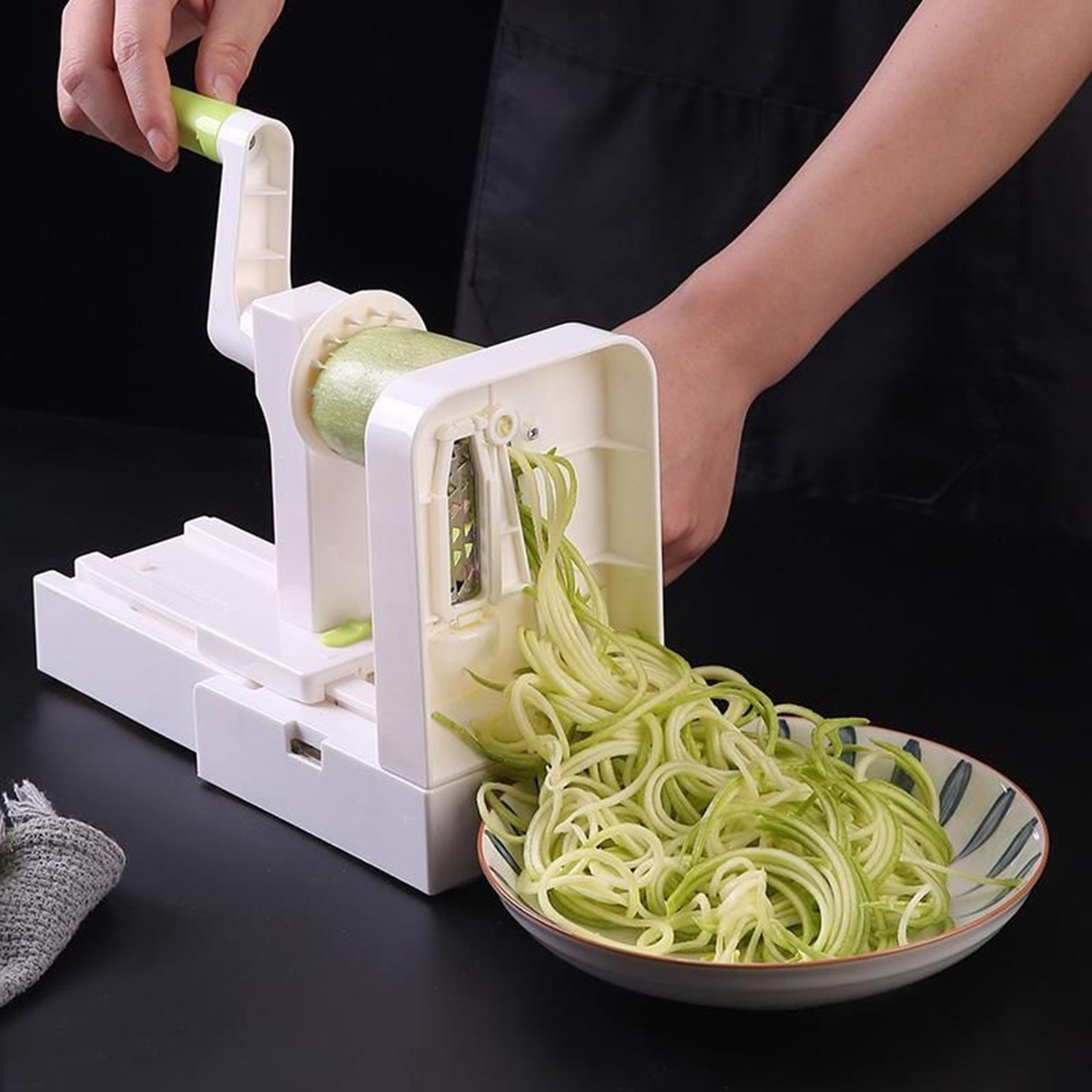 Ralador de vegetais espiral sl - Spiralizer Vegetable Noodle avaliação e preço