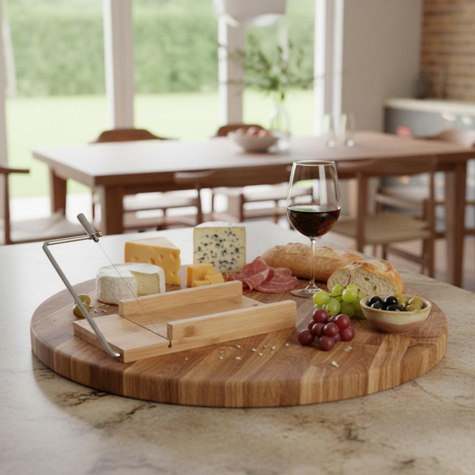 Tábua de Corte de Queijo em Ba - Bamboo Cutting Board avaliação e preço