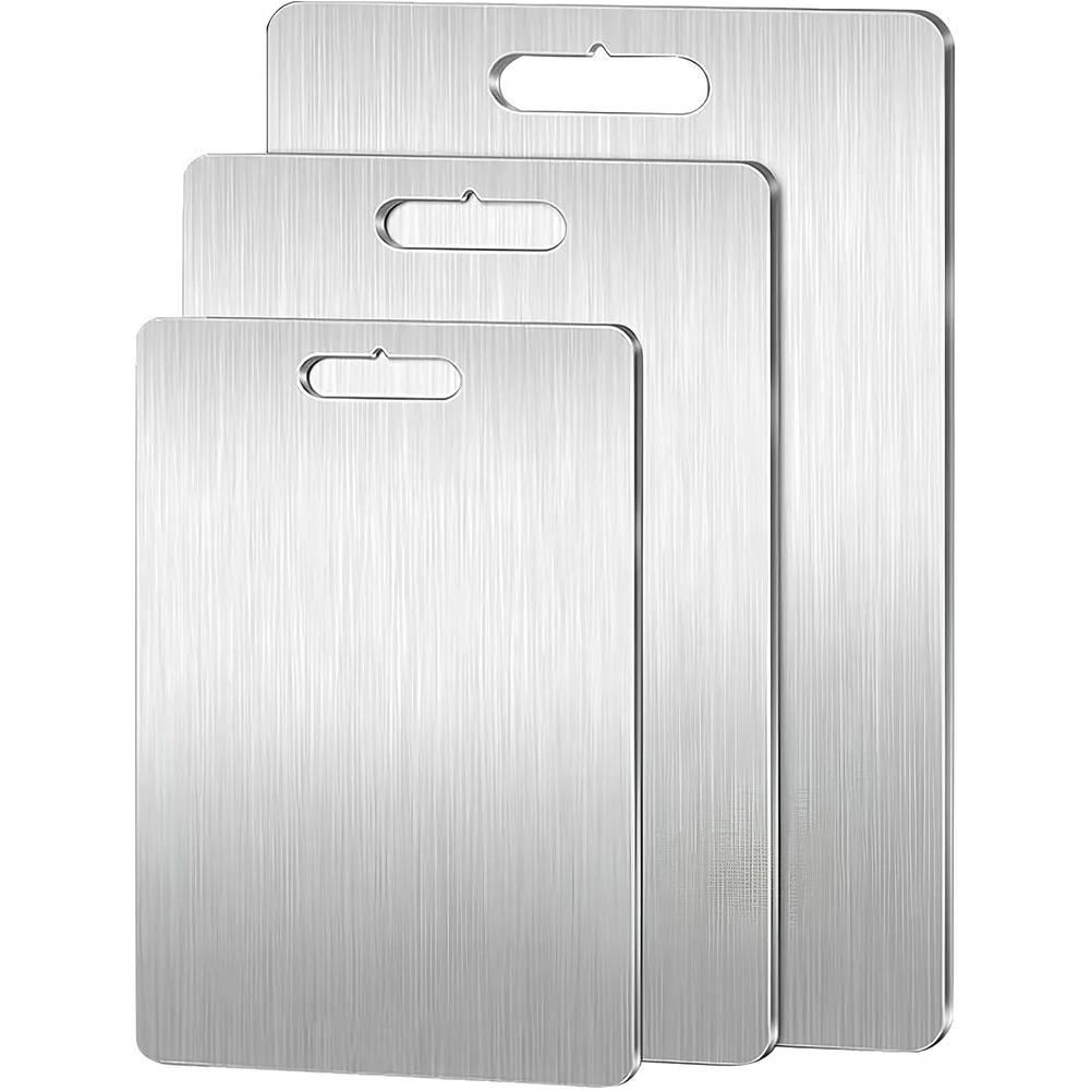 Tábua de corte de aço inoxidáv - Bamboo Cutting Board avaliação e preço