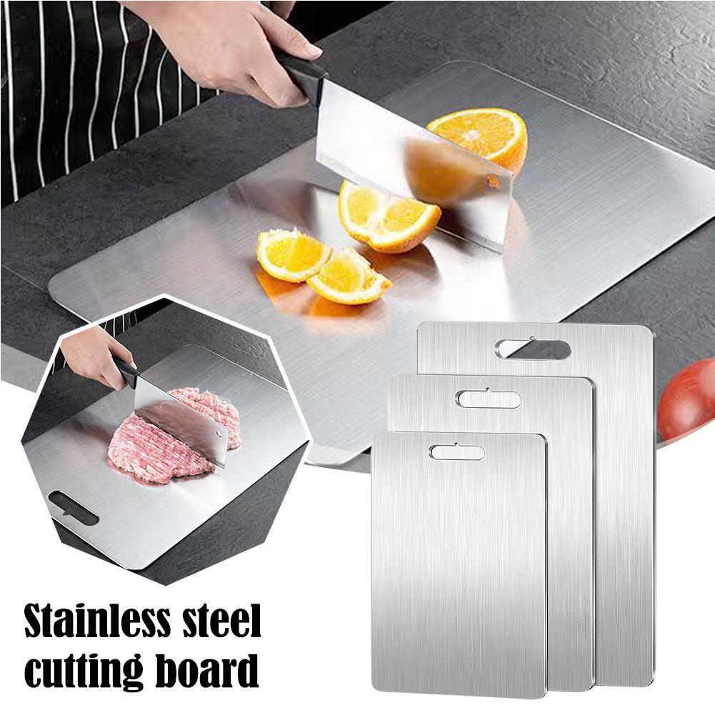Tábua de corte de aço inoxidáv - Bamboo Cutting Board avaliação e preço