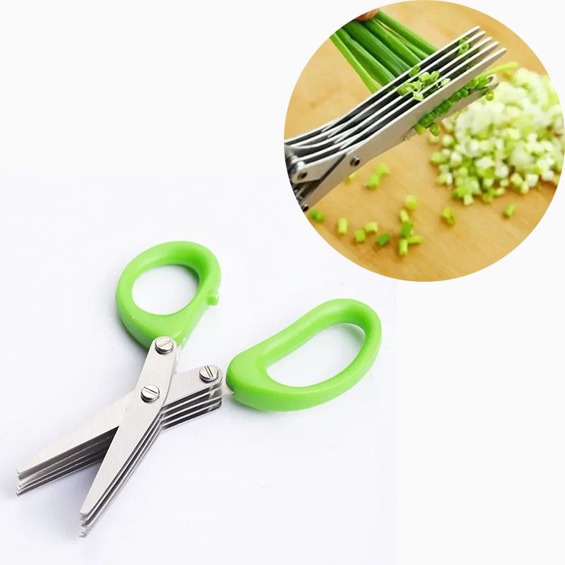 Tesoura de Ervas Economizadora - Kitchen Gadgets Save Time avaliação e preço