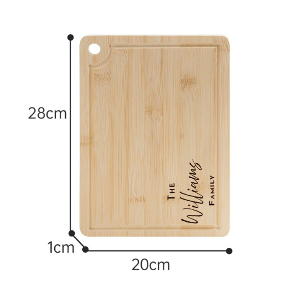 Tábua de corte de bambu gravad - Bamboo Cutting Board avaliação e preço
