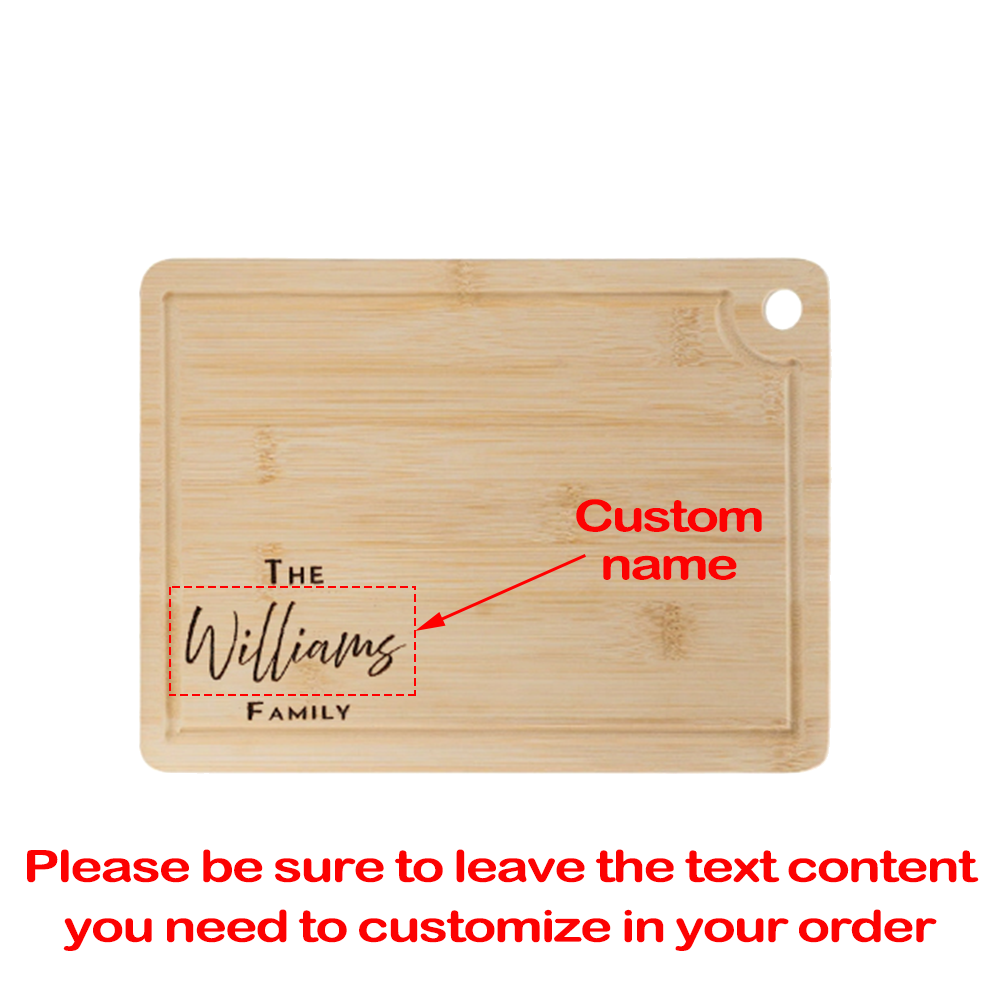 Tábua de corte de bambu gravad - Bamboo Cutting Board avaliação e preço
