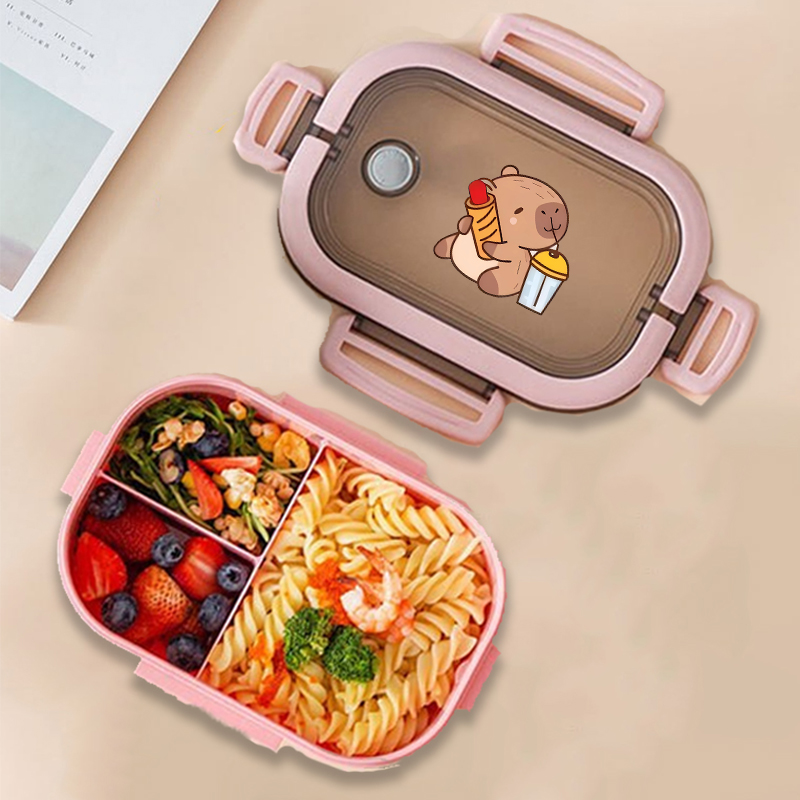 Capivara bento lancheira anime - Kitchen Gadgets Plus avaliação e preço