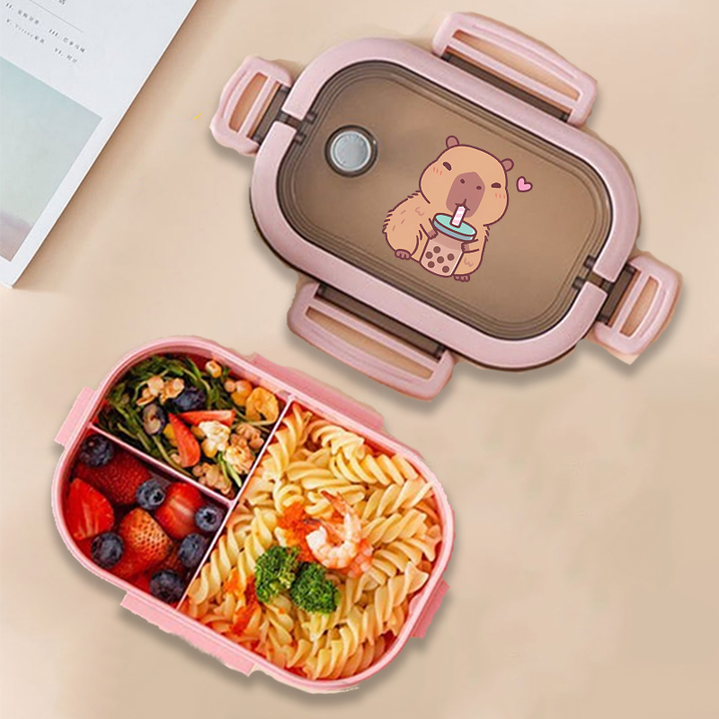 Capivara bento lancheira anime - Kitchen Gadgets Plus avaliação e preço