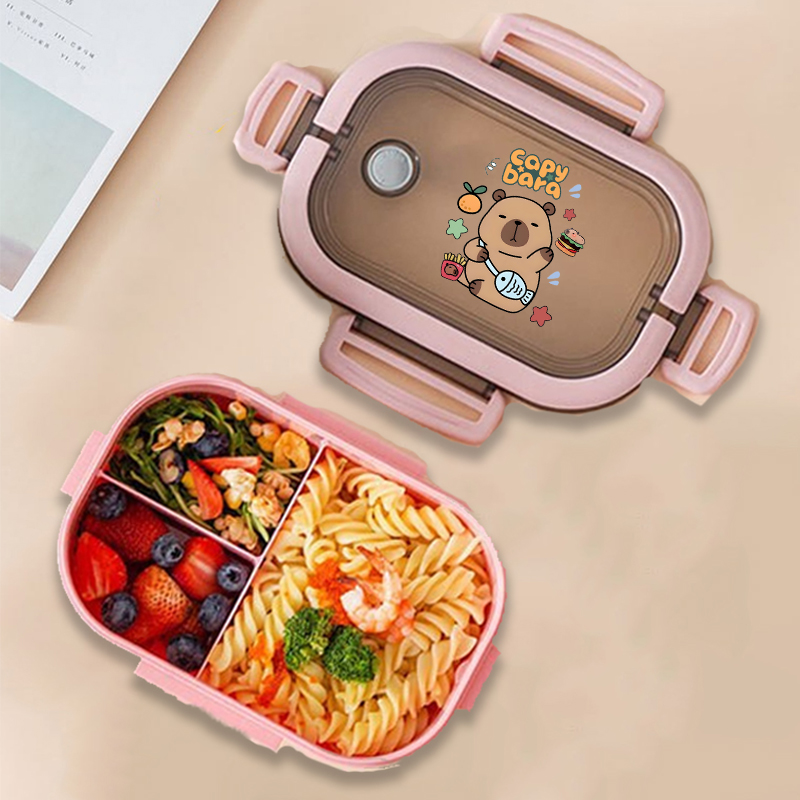 Capivara bento lancheira anime - Kitchen Gadgets Plus avaliação e preço
