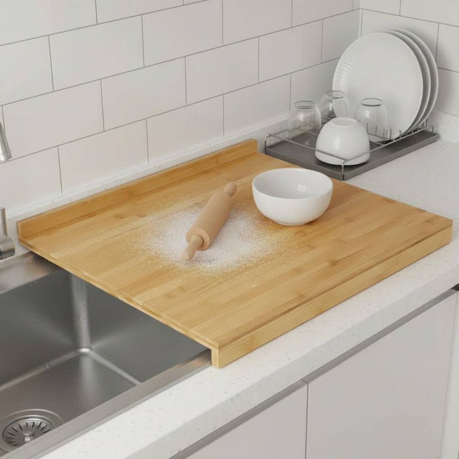 Tábua de Corte Multiuso para P - Bamboo Cutting Board avaliação e preço
