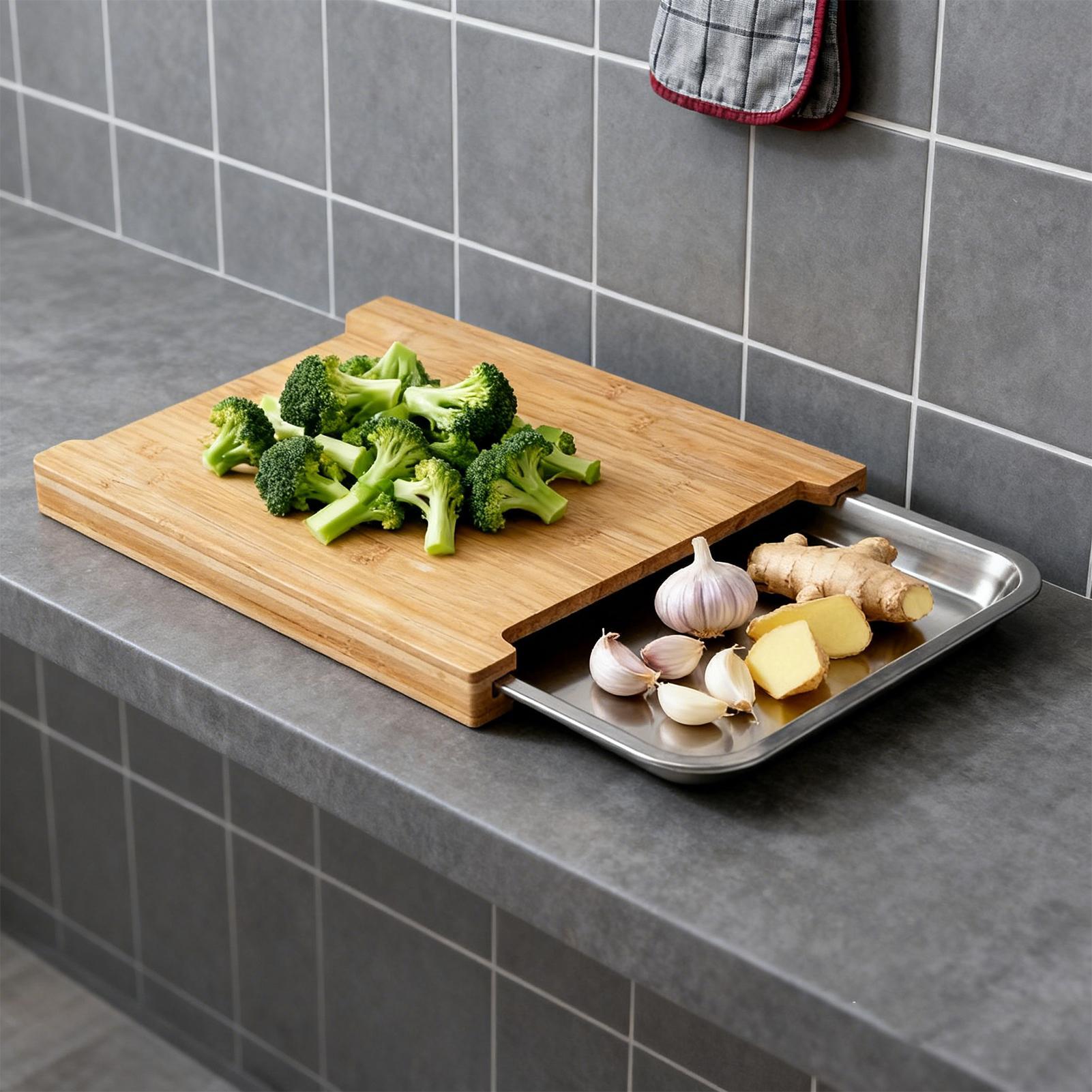 Tábua de Corte de Madeira Anti - Bamboo Cutting Board avaliação e preço