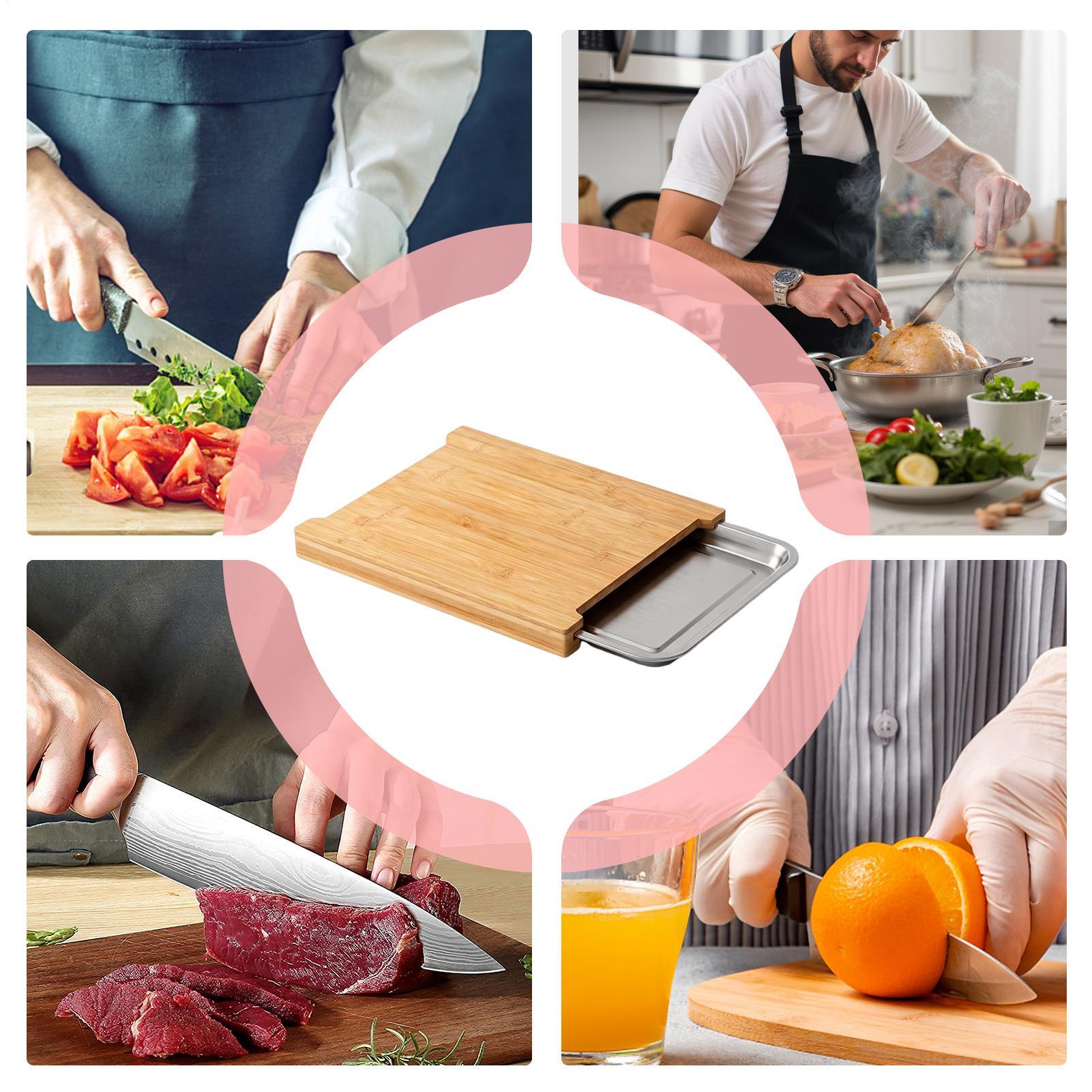 Tábua de Corte de Madeira Anti - Bamboo Cutting Board avaliação e preço