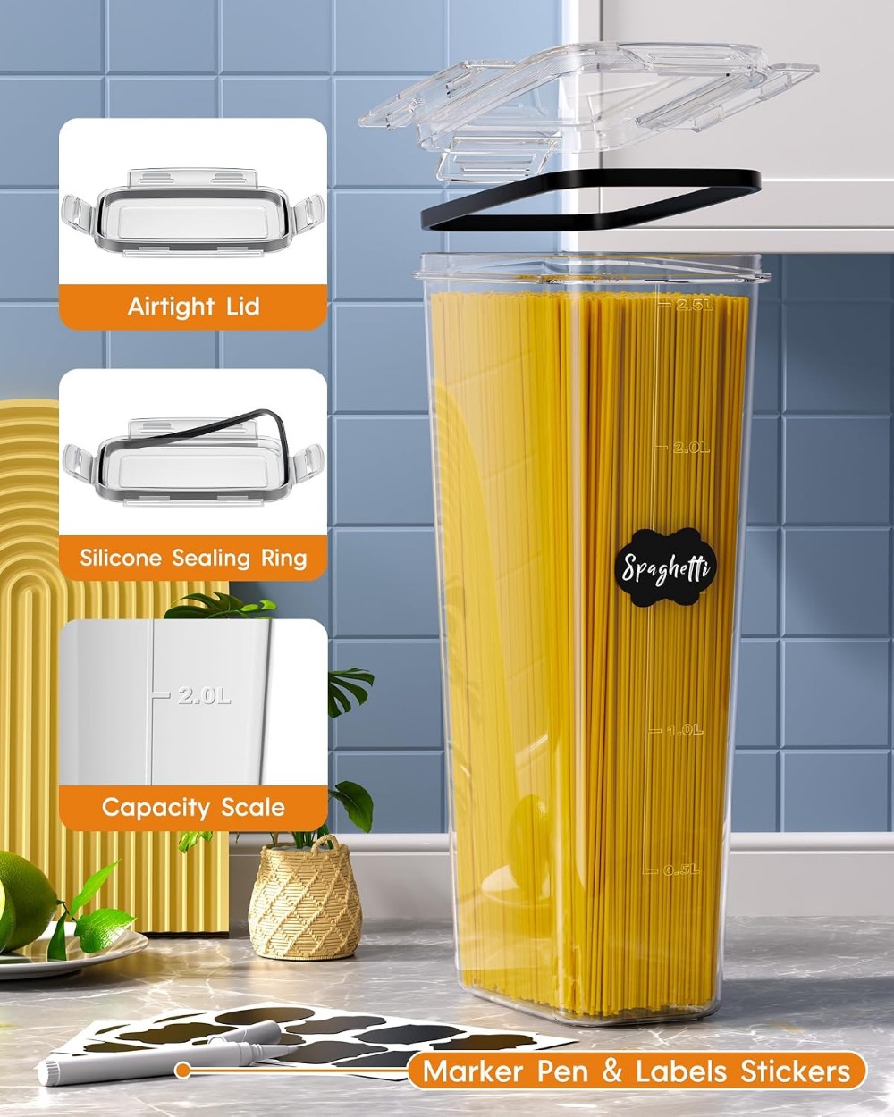 24 PCS Recipientes de Armazena - Food Storage Containers avaliação e preço